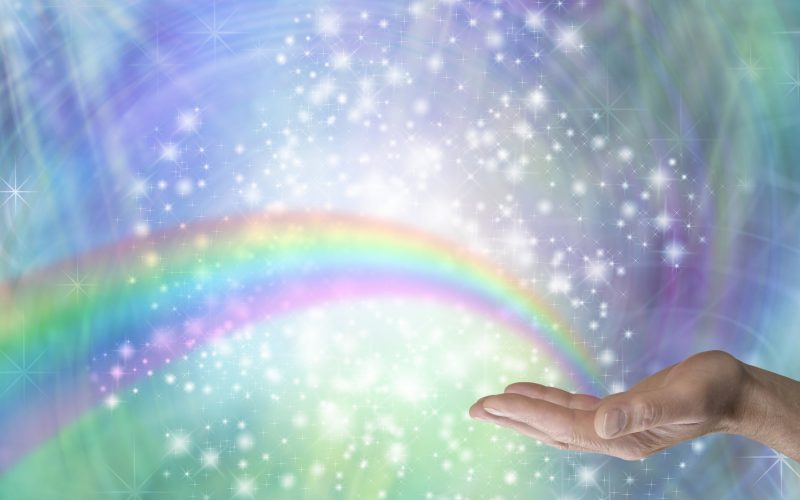 Sending Rainbow Healing Energy